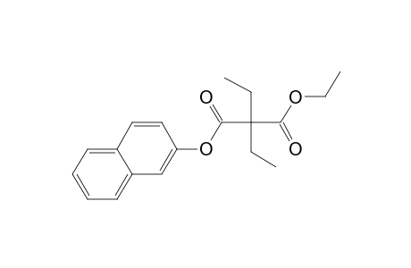 Diethylmalonic acid, ethyl 2-naphthyl ester