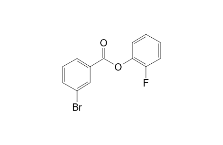 3-Bromobenzoic acid, 2-fluorophenyl ester