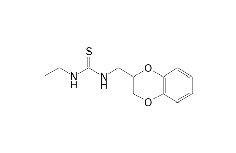 1-(2,3-Dihydro-benzo[1,4]dioxin-2-ylmethyl)-3-ethyl-thiourea