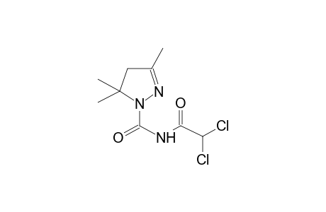 1-DICHLOROACETYLAMINOCARBONYL-3,5,5-TRIMETHYL-2-PYRAZOLINE