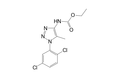 Ethyl 1-(2,5-dichlorophenyl)-5-methyl-1H-1,2,3-triazol-4-ylcarbamate