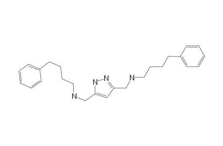 N,N'-Bis-(4-phenylbutyl)-pyrazol-3,5-dimethanamine