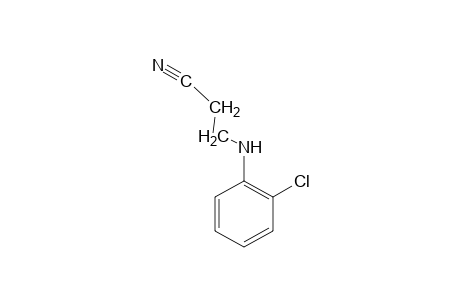 3-(o-chloroanilino)propionitrile