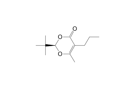 (2R)-2-tert-Butyl-6-methyl-5-propyl-4H-1,3-dioxin-4-one