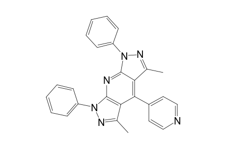 1,7-dihydro-3,5-dimethyl-1,7-diphenyl-4-(4-pyridyl)dipyrazolo[3,4-b:4',3'-e]pyridine