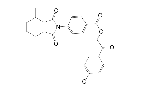 benzoic acid, 4-(1,3,3a,4,7,7a-hexahydro-4-methyl-1,3-dioxo-2H-isoindol-2-yl)-, 2-(4-chlorophenyl)-2-oxoethyl ester