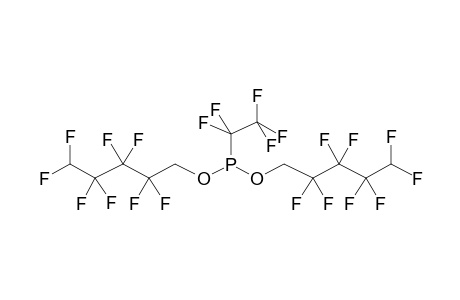 O,O-DI(1,1,5-TRIHYDROPERFLUOROPENTYL)PENTAFLUOROETHYLPHOSPHONITE