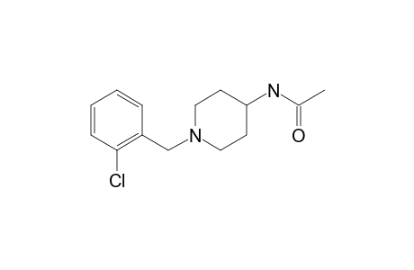 1-(2-Chlorobenzyl)-4-piperidinamine, N-acetyl-