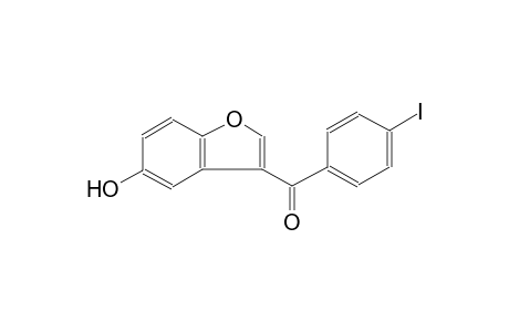 (5-Hydroxy-1-benzofuran-3-yl)(4-iodophenyl)methanone