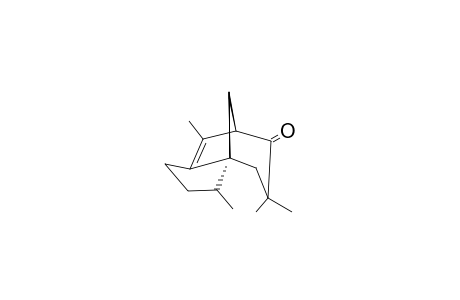 2,6,9,9-TETRAMETHYLTRICYCLO-[5.3.1.0(1,5)]-UNDEC-5-EN-8-ONE;MINOR-EPIMER