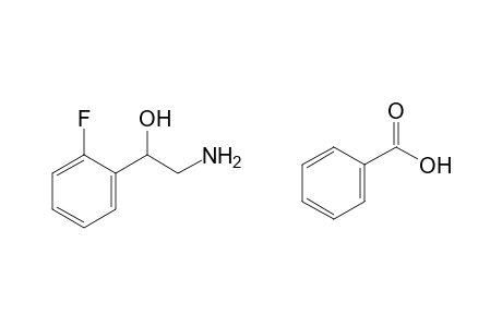 alpha-(Aminomethyl)-o-fluorobenzyl alcohol, benzoate(1:1)(salt)