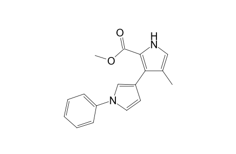 METHYL-4-METHYL-3-(N-PEHNYL-PYRROL-3-YL)-1H-PYRROLE-2-CARBOXYLATE