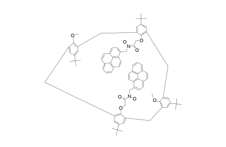 (PARTIAL-CONE)-5,11,17,23-TETRA-(TERT.-BUTYL)-26,28-BIS-[N-HYDROXY-N-(1-PYRENYLMETHYL)-AMINOCARBONYLMETHOXY]-25,27-DIMETHOXYCALIX-[4]-ARENE