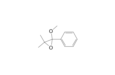 2-Methoxy-3,3-dimethyl-2-phenyloxirane
