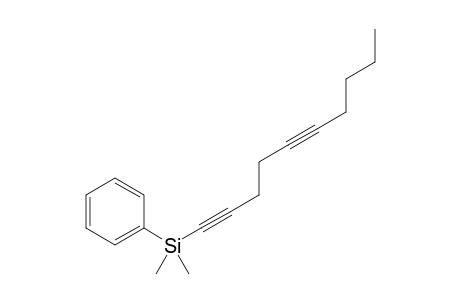 Deca-1,5-diyn-1-yldimethyl(phenyl)silane