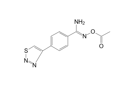 O-acetyl-p-(1,2,3-thiadiazol-4-yl)benzamidoxime