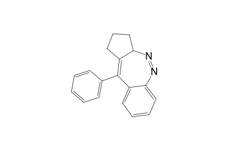 10-Phenyl-1,2,3,3a-tetrahydrocyclopenta[c][1,2]benzodiazepine