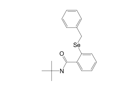 N-tert-butyl-2-(phenylmethyl)selanyl-benzamide