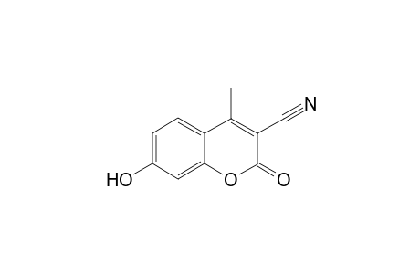 7-hydroxy-2-keto-4-methyl-chromene-3-carbonitrile