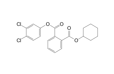 Phthalic acid, cyclohexyl 3,4-dichlorophenyl ester