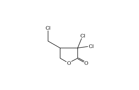 4-(chloromethyl)-3,3-dichlorodihydro-2(3H)-furanone
