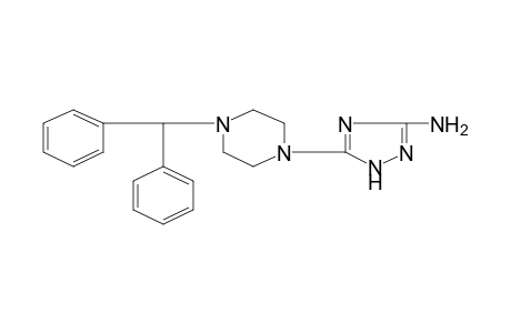 1-(3-Amino-1H-1,2,4-triazol-5-yl)-4-(diphenylmethyl)piperazine