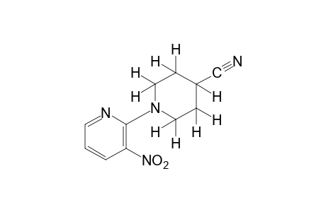 1-(3-nitro-2-pyridyl)isonipecotonitrile