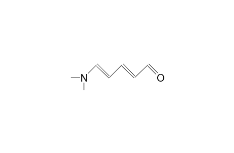 5-N,N-DIMETHYLAMINO-2,4-PENTADIENAL