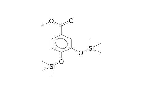 Benzoic acid, 3,4-bis(trimethylsiloxy)-, methyl ester