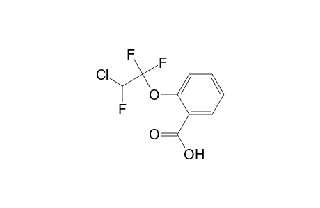 o-(2-chloro-1,1,2-trifluoroethoxy)benzoic acid