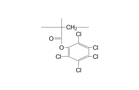 Poly(pentachlorophenyl methacrylate)