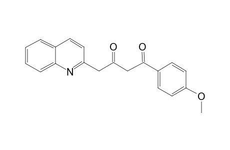 1-[p-Methoxyphenyl]-4-[2-quinolyl]-1,3-butanedione