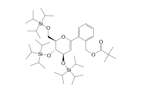 1-C-(BENZYL-PIVALATE)-3,4,6-TRI-O-(TRIISOPROPYLSILYL)-D-GLUCAL