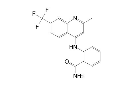 benzamide, 2-[[2-methyl-7-(trifluoromethyl)-4-quinolinyl]amino]-