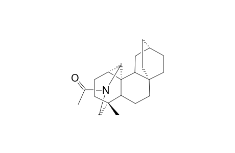 N-ACETYL-1,20-CYCLO-17-NOR-4-METHYLATIDANE;MAJOR