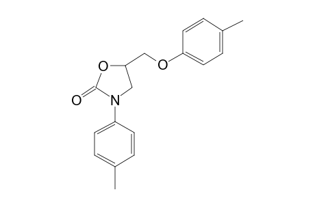 3-(p-Tolyl)-5-(o-tolyloxymethyl)-2-oxazolidone