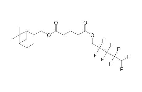 Glutaric acid, myrtenyl 2,2,3,3,4,4,5,5-octafluoropentyl ester