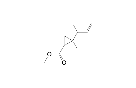 Methyl 2-methyl-2-(1-methyl-2-propenyl)cyclopropanecarboxylate