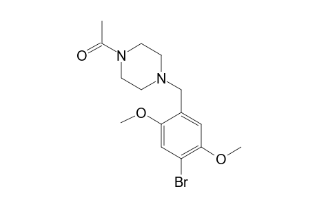 1-(4-(4-bromo-2,5-dimethoxybenzyl)piperazin-1-yl)ethan-1-one