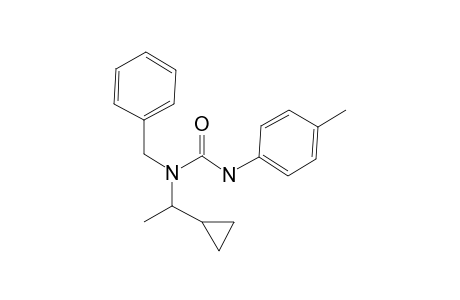 Urea, 1-benzyl-1-(1-cyclopropyl)ethyl-3-(4-tolyl)-