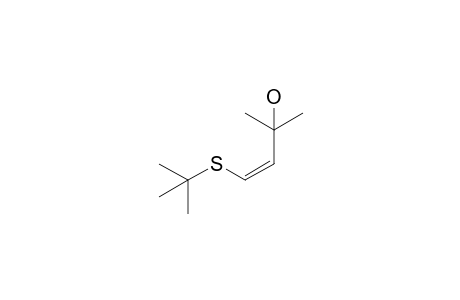 (3Z)-4-(tert-butylsulfanyl)-2-methyl-3-buten-2-ol