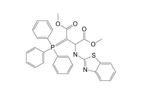 Dimethyl 2-(1,3-benzothiazol-2-ylamino)-3-(triphenylphosphoranylidene)butanedioate