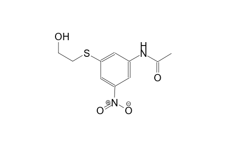 N-{3-[(2-hydroxyethyl)sulfanyl]-5-nitrophenyl}acetamide