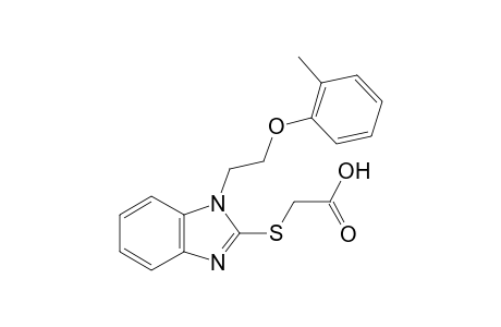 acetic acid, [[1-[2-(2-methylphenoxy)ethyl]-1H-benzimidazol-2-yl]thio]-