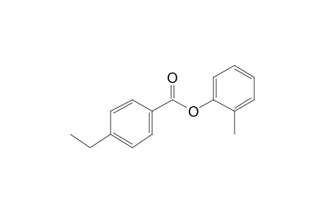 4-Ethylbenzoic acid, 2-methylphenyl ester