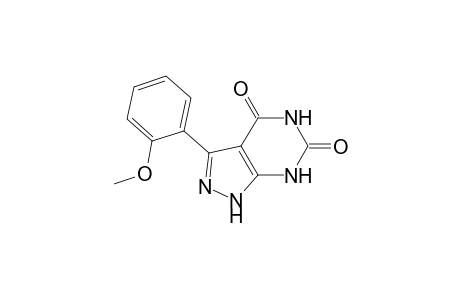 3-(2-Methoxyphenyl)-1,2-dihydropyrazolo[3,4-d]pyrimidine-4,6-dione