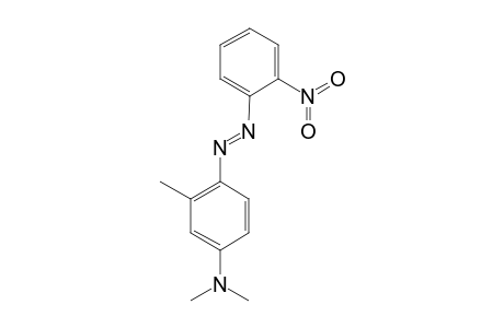 N,N-dimethyl-4-[(o-nitrolphenyl)azo]-m-toluidine