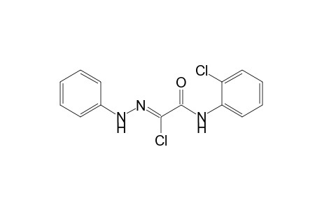 (1Z)-2-(2-chloroanilino)-2-keto-N-phenyl-acetohydrazonoyl chloride