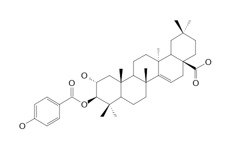 2-ALPHA-HYDROXYALEURITOLIC-ACID-3-PARA-HYDROXYBENZOATE