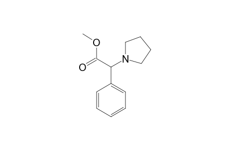 Methyl 2-phenyl-2-(pyrrolidin-1-yl)acetate